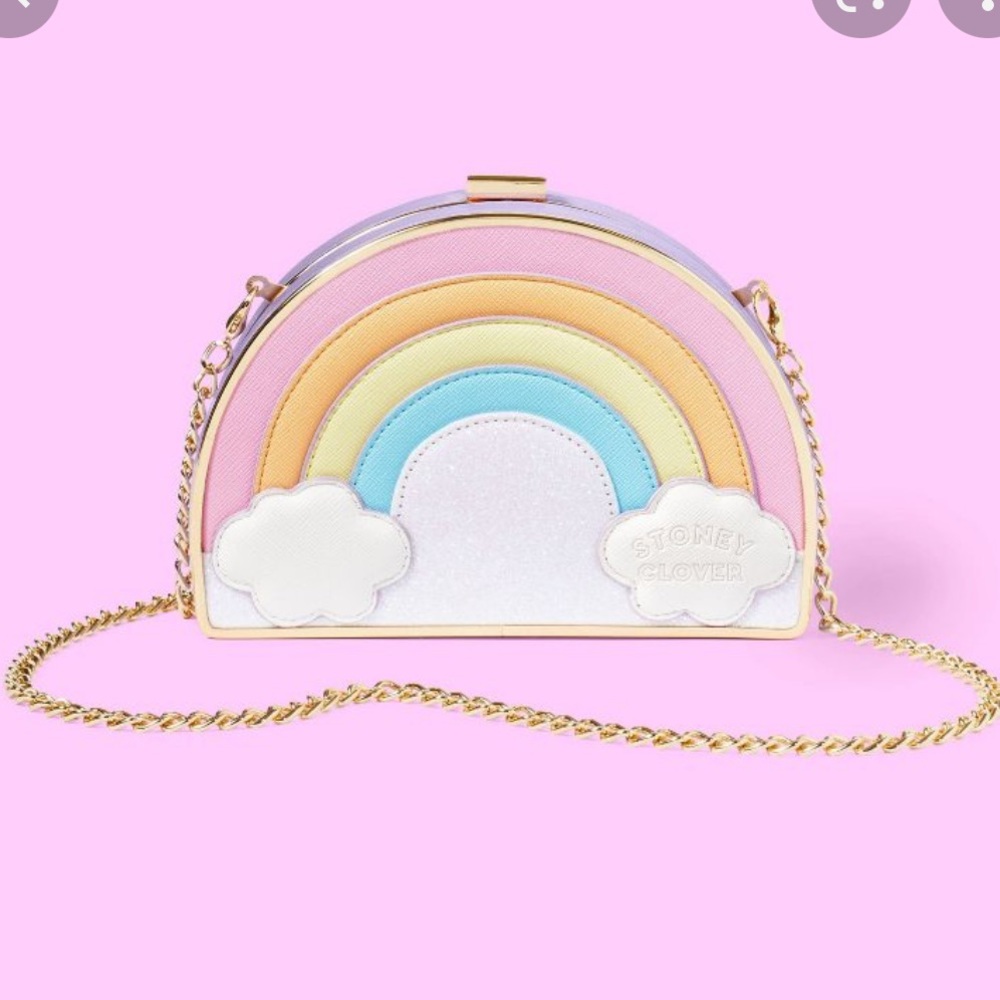 Stoney Clover Lane x Target Rainbow bag clutch purse sold out
